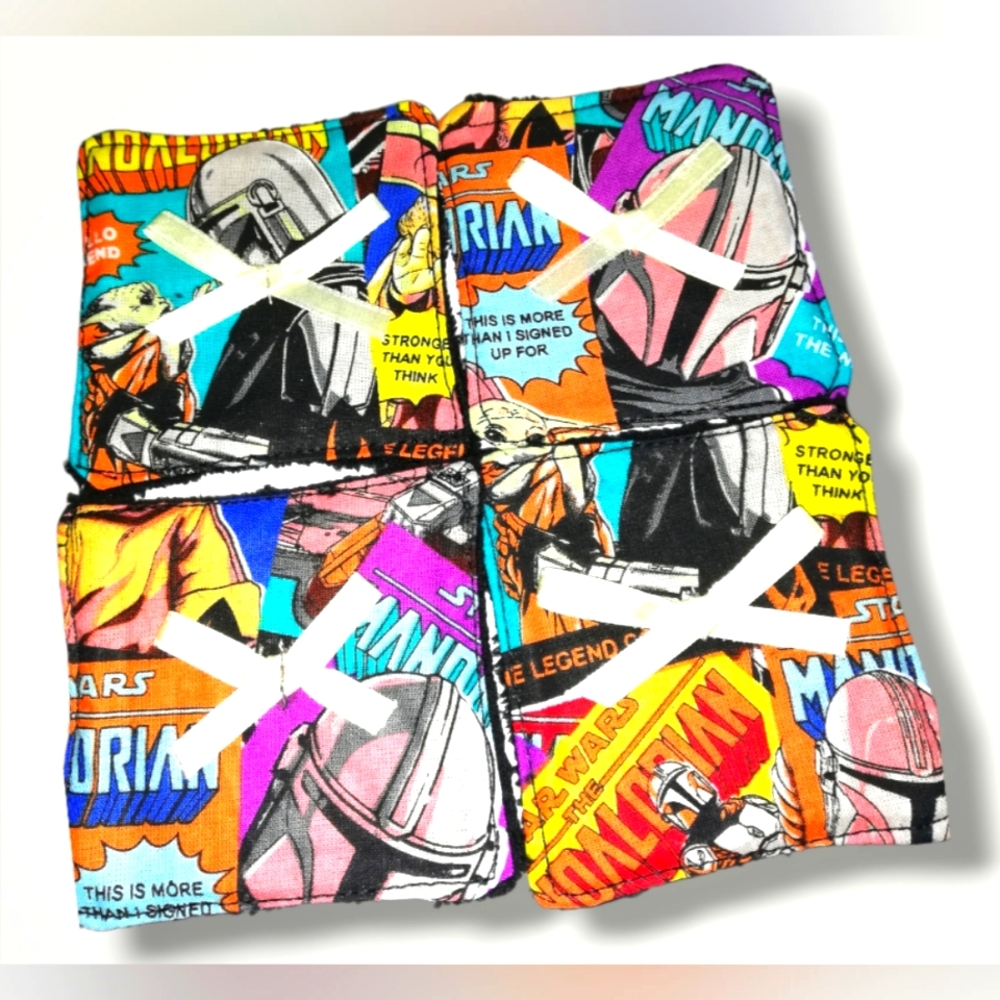 Baby Yoda makeup wipes, reusable face wipes